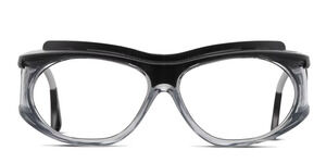 PENTAX EAGLE EN166-F BLACK GREY CLEAR AUTHENTIC SAFTEY GLASSES 59-13-110